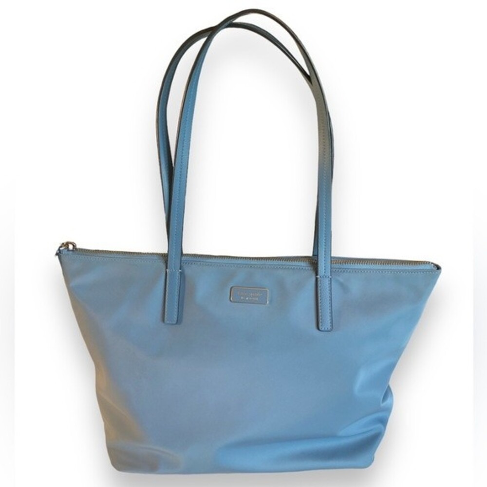 Kate Spade EUC Blue Nylon Handbag - Looks to be New